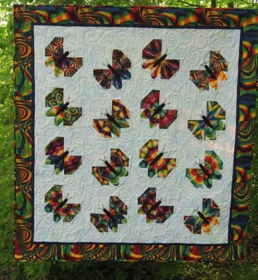 Butterflies Quilt Tuijo Butterflies Quilt Tuijo