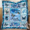 Butterfly Fancy Quilt Blanket Quilt Blanket Dhc04011354Dd