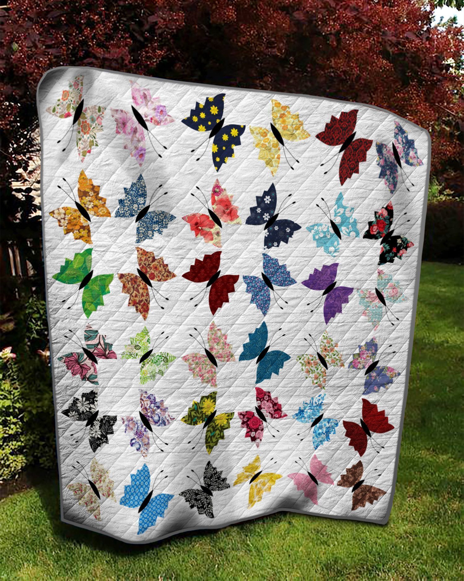 Butterfly Quilt Civdq Butterfly Quilt Civdq