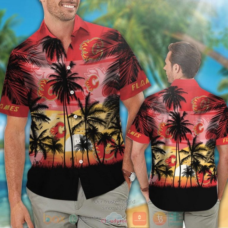Calgary_Flames_Hawaiian_Shirt_and_shorts_1-768x768-1