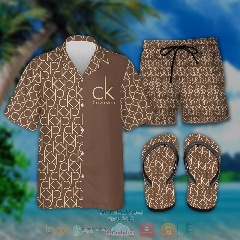 Calvin Klein Hawaiian Shirt Calvin Klein Hawaiian Shirt