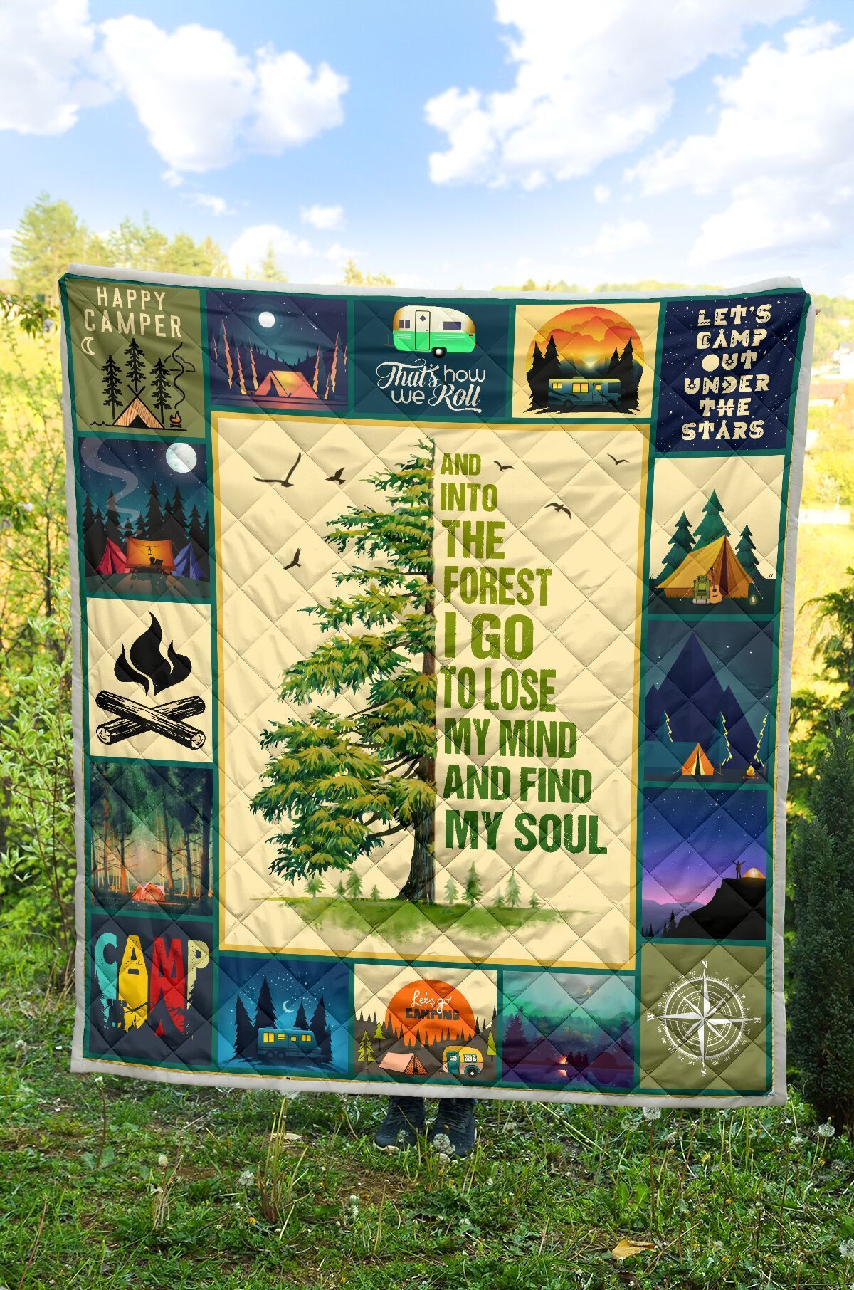 Camping Quilt Cupik Camping Quilt Cupik