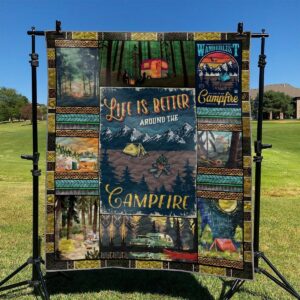 Camping Quilt Curep