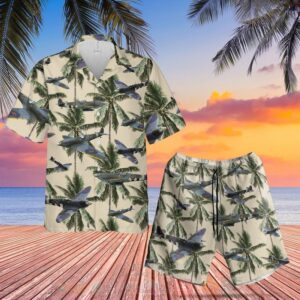 Canadian Supermarine Spitfire Hawaiian Shirt