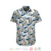 Canberra-Class Landing Helicopter Dock Royal Australian Navy White Hawaiian Shirt