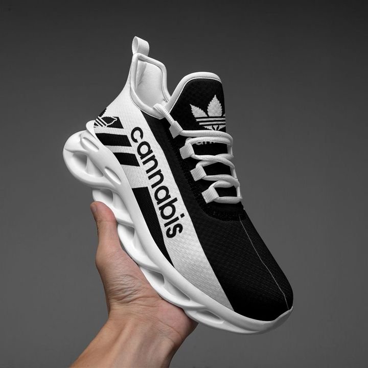 Cannabis-Black-Adidas-Personlized-Name-Max-Soul-Shoes-3