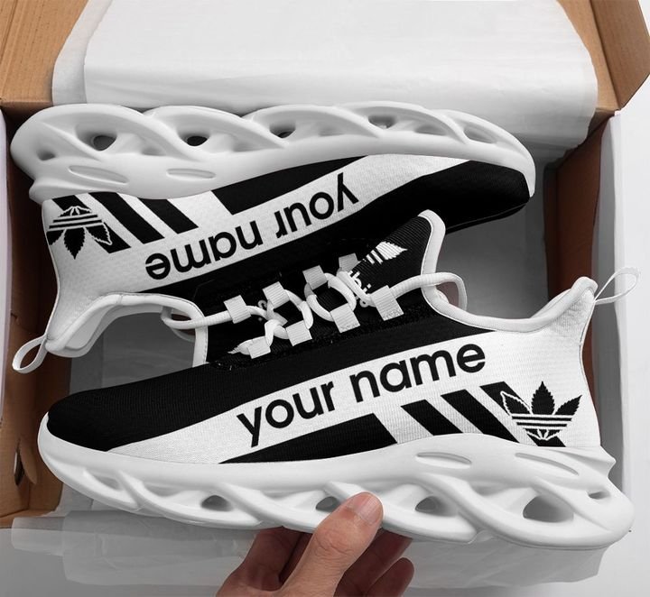 Cannabis Black Adidas Personlized Name Max Soul Shoes Cannabis Black Adidas Personlized Name Max Soul Shoes