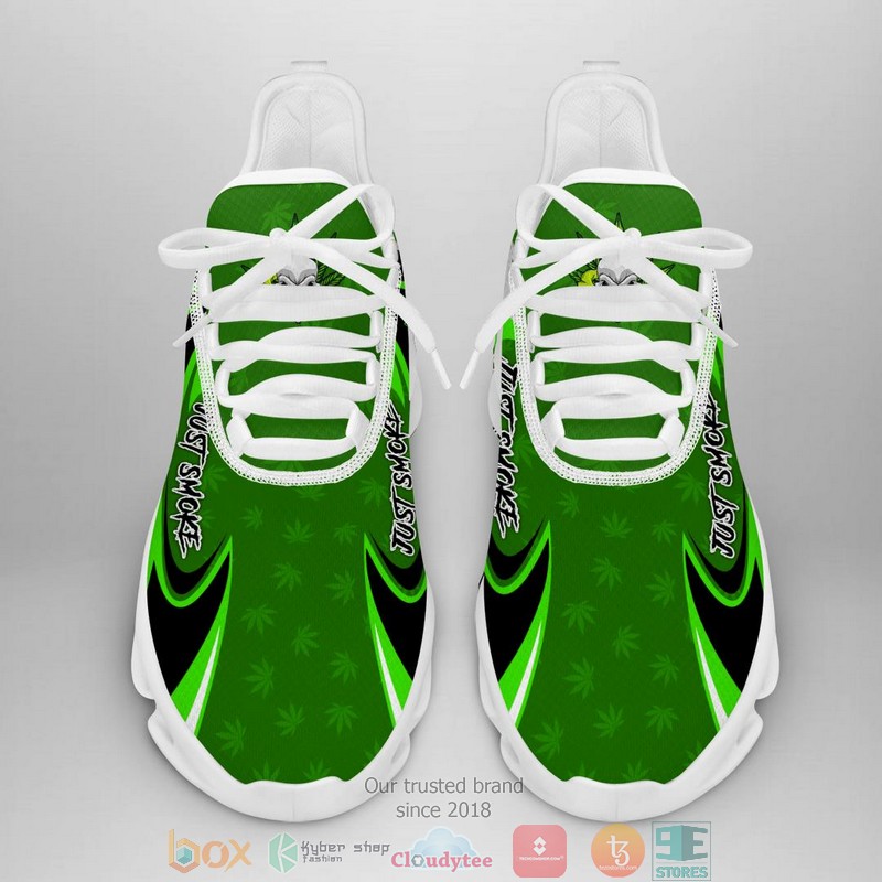 Cannabis Just Smoke Skull Clunky Max Soul Shoes Cannabis Just Smoke Skull Clunky Max Soul Shoes