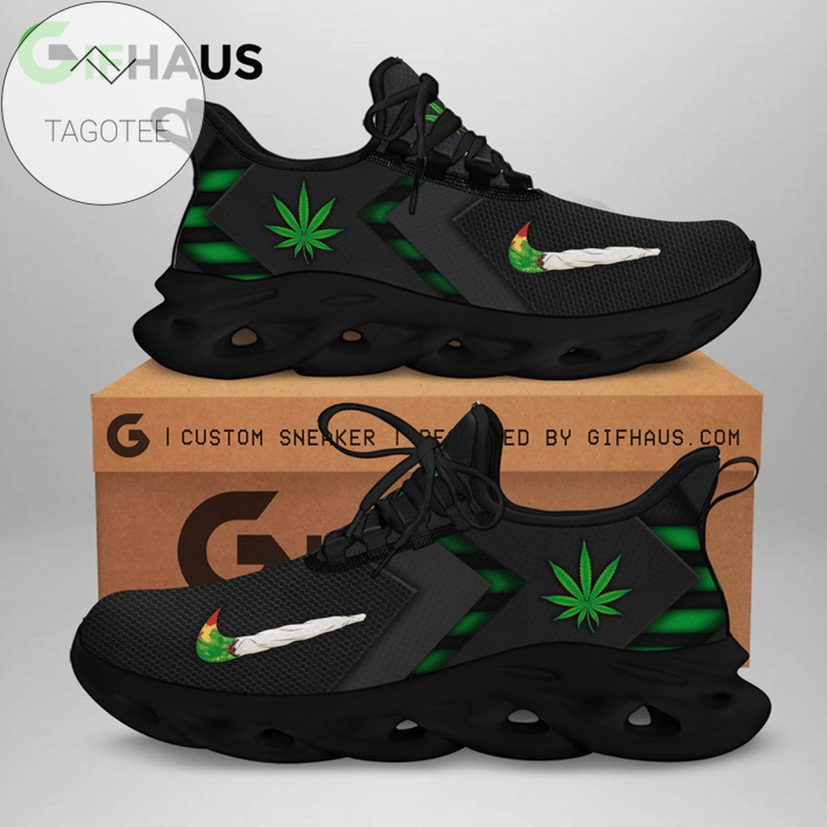 Cannabis Nike Clunky Max Soul Shoes Cannabis Nike Clunky Max Soul Shoes