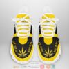 Cannabis Nike Just Hit It Hive Yellow Clunky Max Soul Shoes