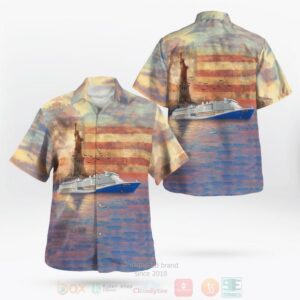 Carnival Cruise LineS Mardi Gras Independence Day Hawaiian Shirt
