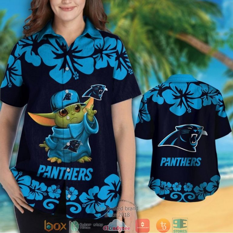 Carolina_Panthers_Baby_Yoda_Hibiscus_Hawaiian_Shirt_short_1_2-768x768-1
