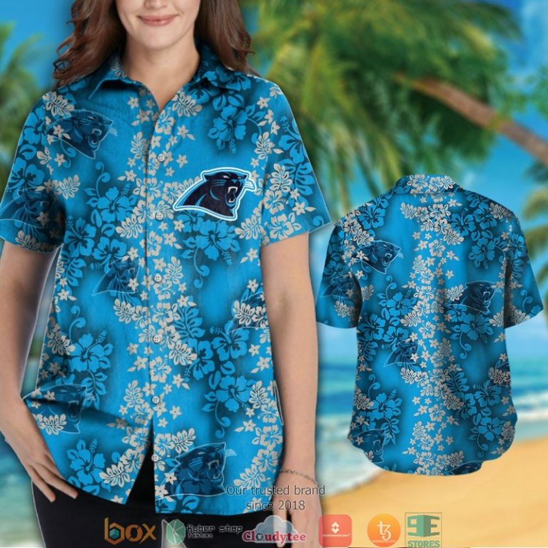 Carolina_Panthers_Hibiscus_flower_pattern_Hawaiian_Shirt_short_1_2-768x768-1