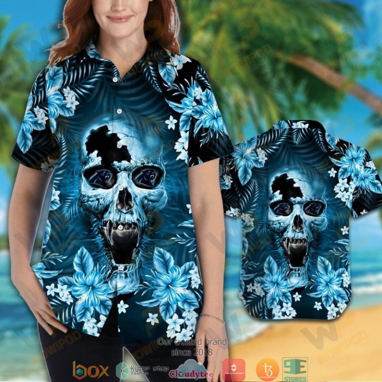 Carolina_Panthers_Skull_3d_illusion_Hawaiian_shirt_short_1_2-768x768-1