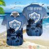 Castres Olympique Palm Tree Hawaiian Shirt