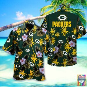 Premium Green Bay Packers Hawaiian Shirt