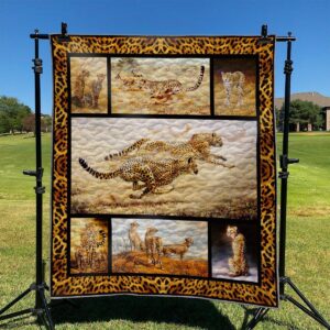 Cheetah Quilt Cuocb