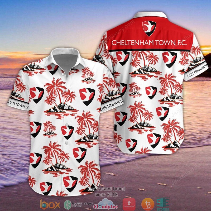 Cheltenham Town Hawaiian Shirt Cheltenham Town Hawaiian Shirt