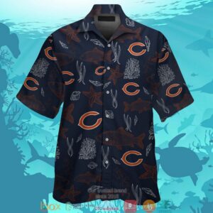 Chicago Bears Fish Ocean Hawaiian Shirt
