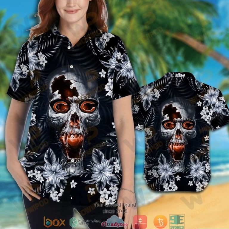 Chicago_Bears_Skull_3d_illusion_Hawaiian_shirt_short_1_2-768x768-1
