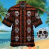 Chicago Bears Small Sugar Skull Hawaiian Shirt