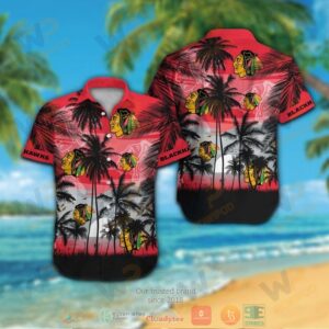 Chicago Blackhawks Hawaiian Shirt And Shorts