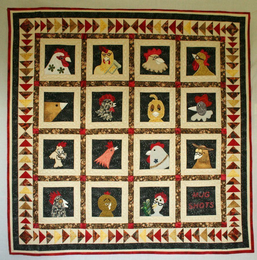 Chickens Quilt Cibmn Chickens Quilt Cibmn