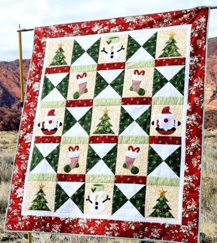 Christmas Quilt Cikai Christmas Quilt Cikai