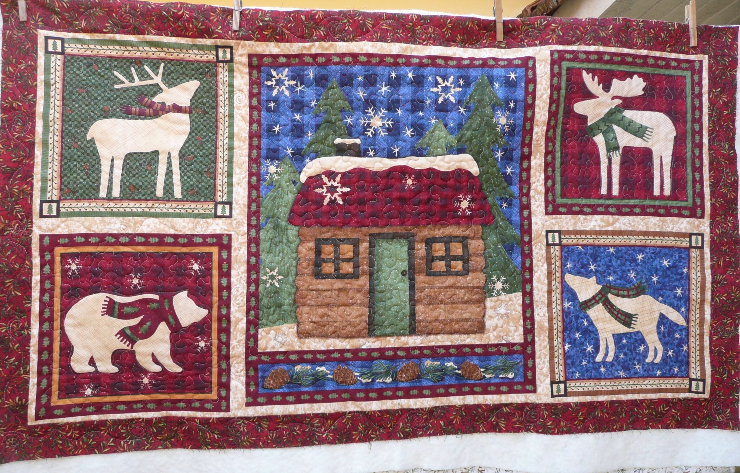 Christmas Quilt Cipcu Christmas Quilt Cipcu