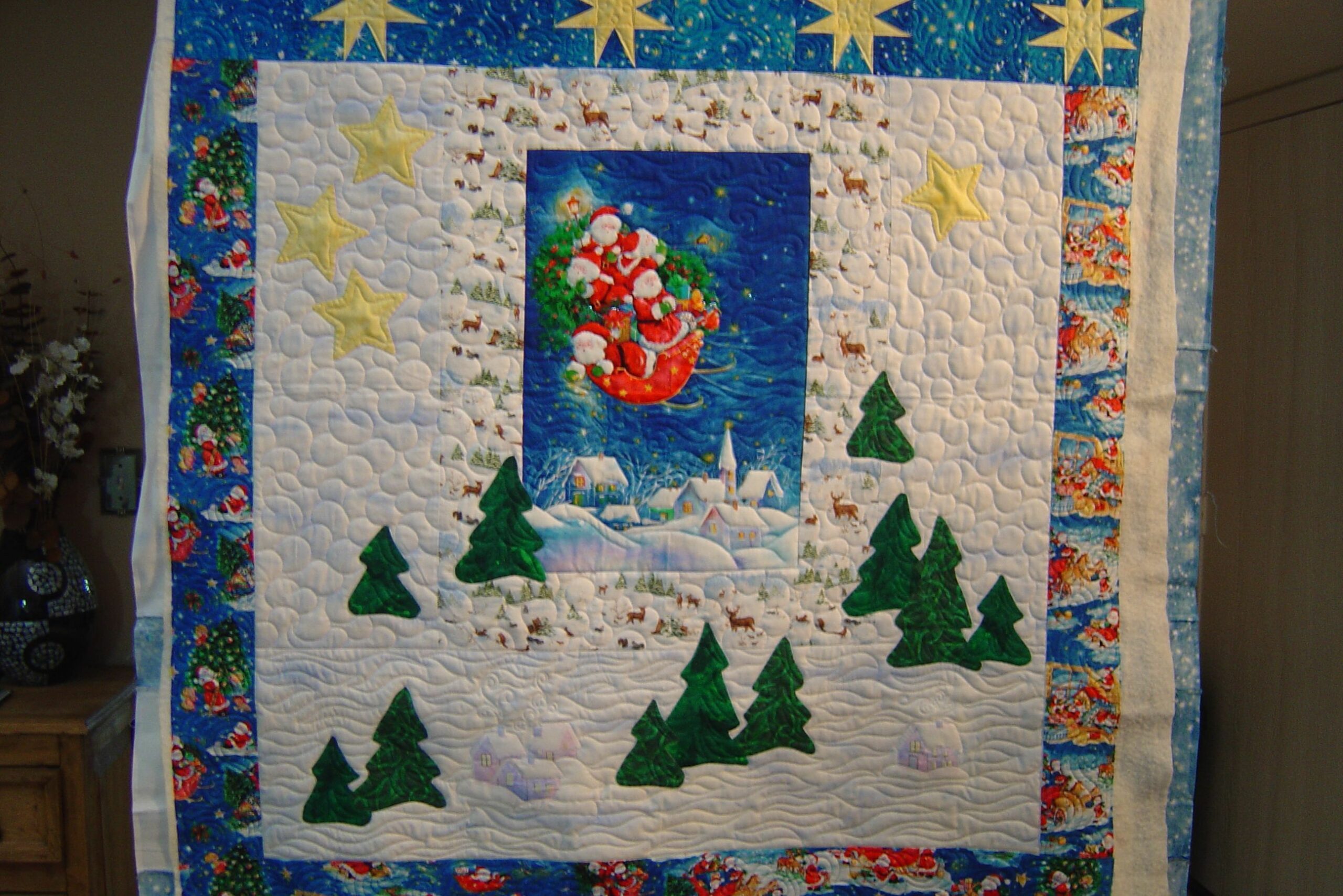 Christmas Quilt Cuaom Christmas Quilt Cuaom