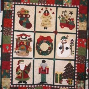 Christmas Quilt Cuecy