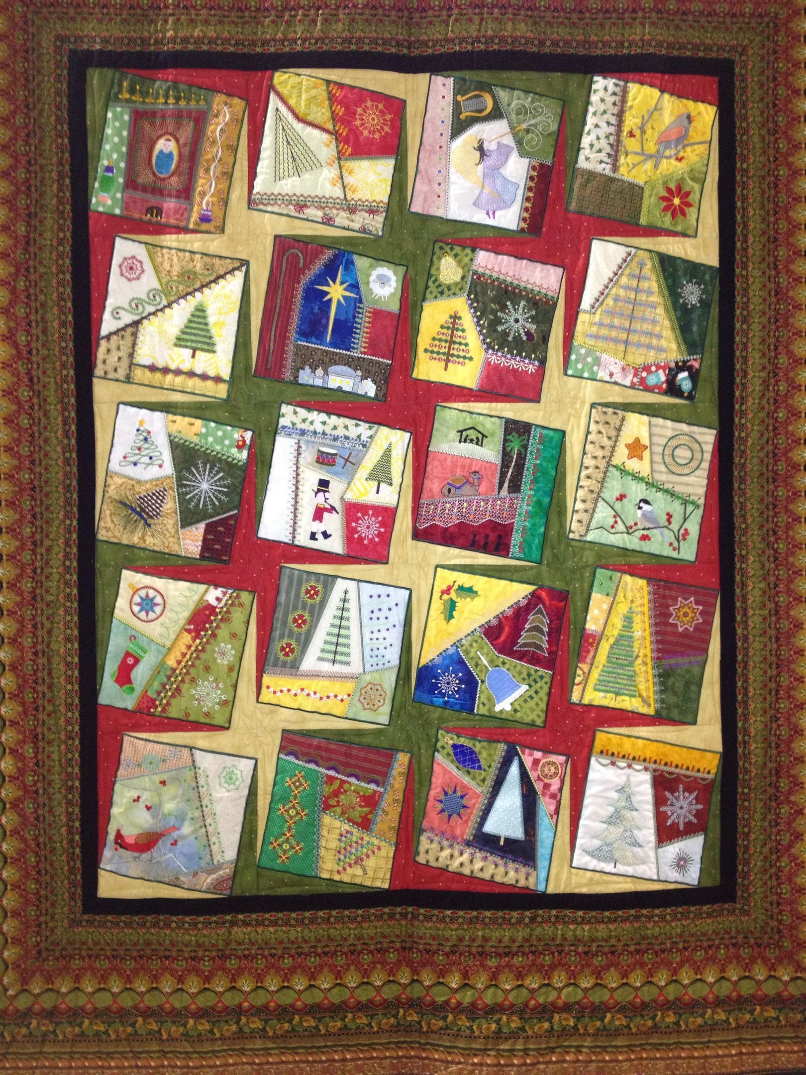 Christmas Quilt Tueyh Christmas Quilt Tueyh