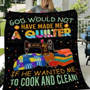 Christmas Quilter Sherpa Fleece Blanket Ykjf