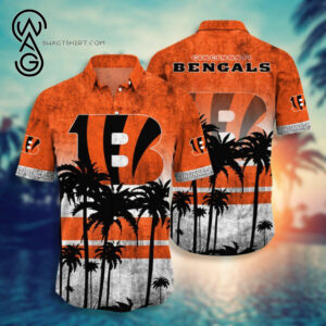 Cincinnati Bengals Team Combo Hawaiian Shirt And Shorts