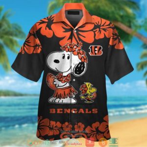 Cincinnati Bengals Snoopy Dance Hawaiian Shirt