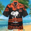 Cincinnati Bengals Snoopy Hawaiian Shirt