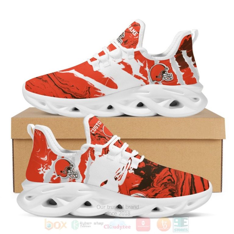 Cleveland-Browns-Nfl-American-Custom-Name-Clunky-Max-Soul-Shoes-1