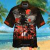 Cleveland Browns Coconut Island Sunset Hawaiian Shirt