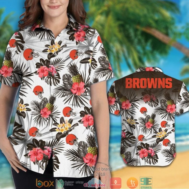 Cleveland_Browns_Hibiscus_pineapple_pattern_white_Hawaiian_Shirt_short_1_2-768x768-1
