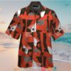 Cleveland Browns Orange Brown Hawaiian Shirt