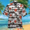 Cleveland Browns Coconut Pattern White Hawaiian Shirt