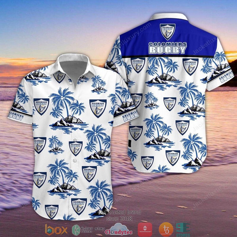 Colomiers Rugby Hawaiian Shirt Colomiers Rugby Hawaiian Shirt