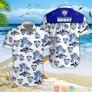 Colomiers Rugby Hawaiian Shirt