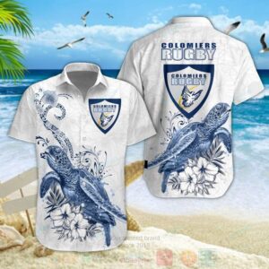 Colomiers Rugby Turtle Hawaiian Shirt