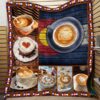 Colorado Capuchino Quilt Blanket-3D Quilt Blanket Hqt-Qvk00070