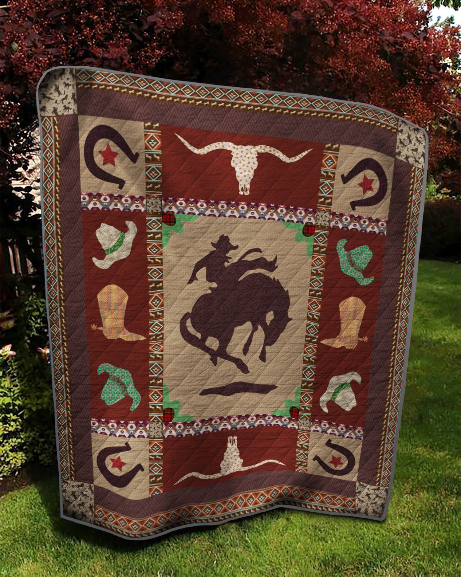 Cowboy Quilt Cimle Cowboy Quilt Cimle