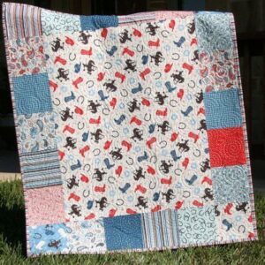 Cowboy Quilt Cupwf
