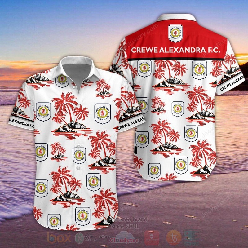 Crewe Alexandra Hawaiian Shirt Crewe Alexandra Hawaiian Shirt
