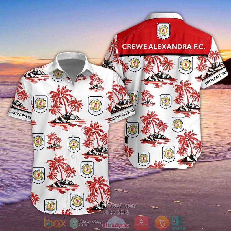 Crewe Alexandra Hawaiian Shirt Crewe Alexandra Hawaiian Shirt