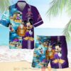 Crown Royal Mickey Mouse Beach Purple Hawaiian Shirt